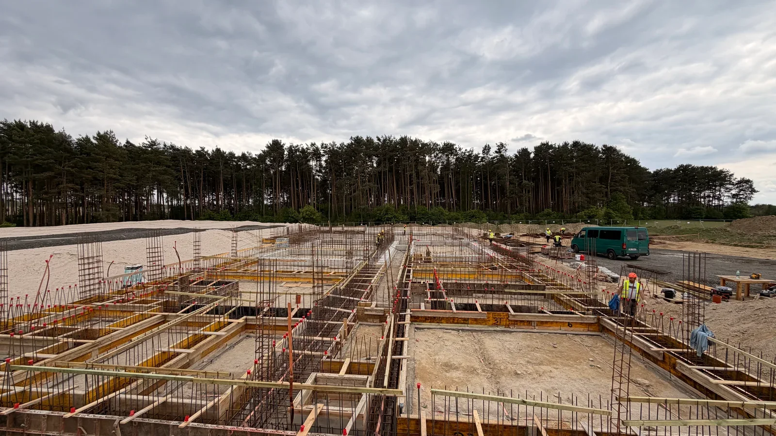 Budowa stacji energetycznej w Żaganiu